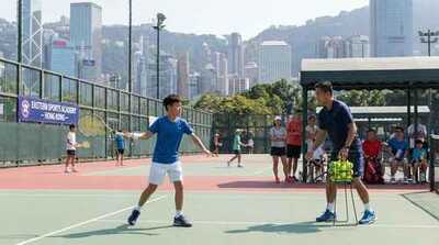 Junior boy practicing at Victoria Park
