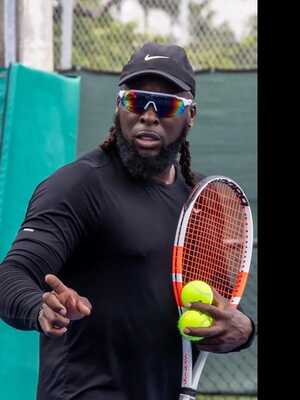 Tennis court surface